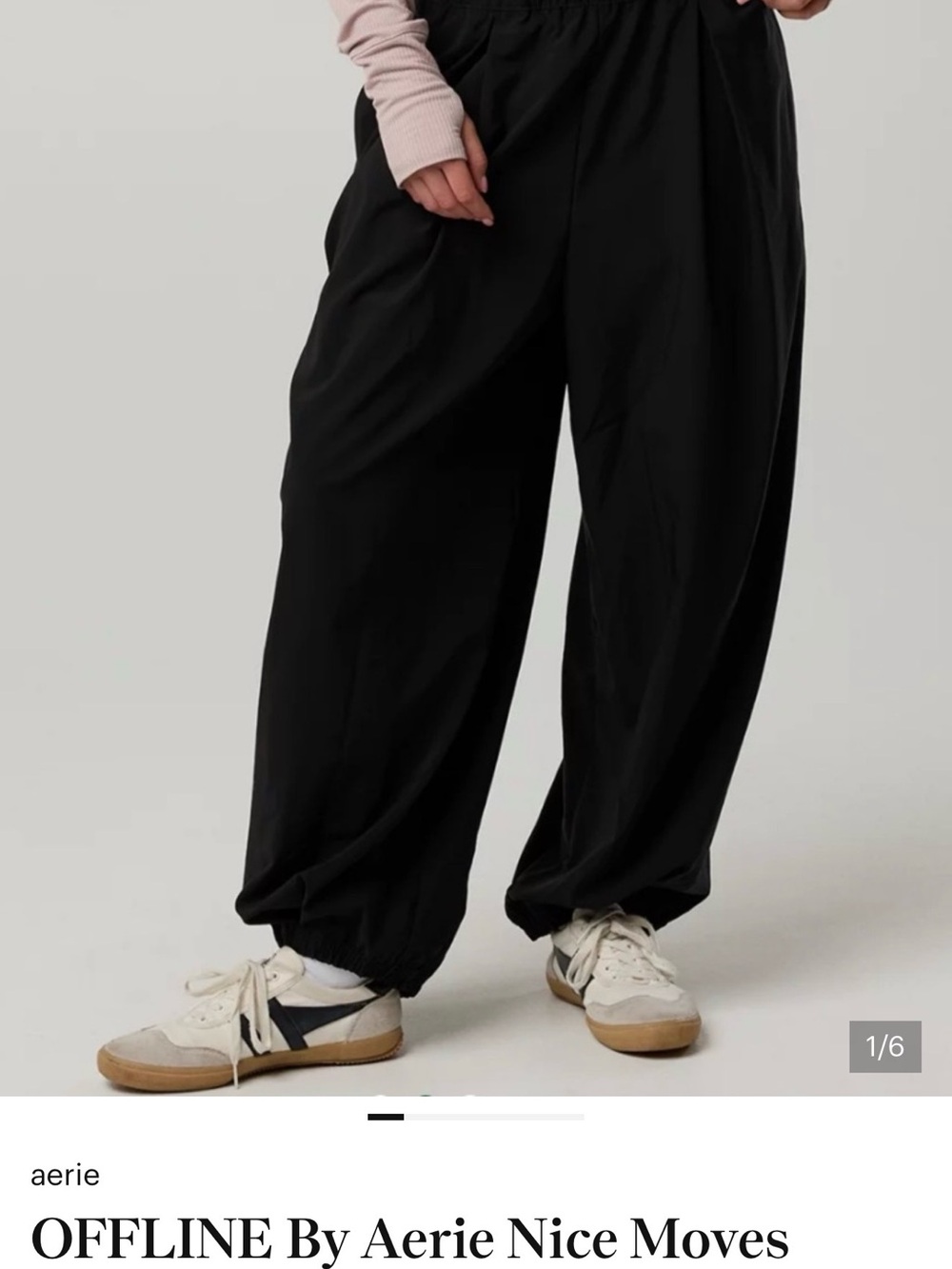 Aerie Nice Moves Balloon Pants
